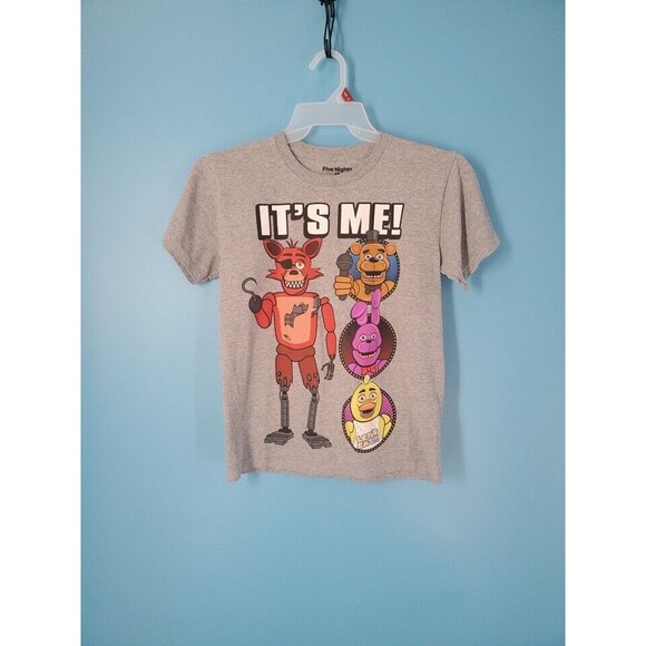 FIVE NIGHTS AT FREDDY’S  Large Youth Unisex It’s Me! Crew Neck T-Shirt  2018 - Picture 2 of 8